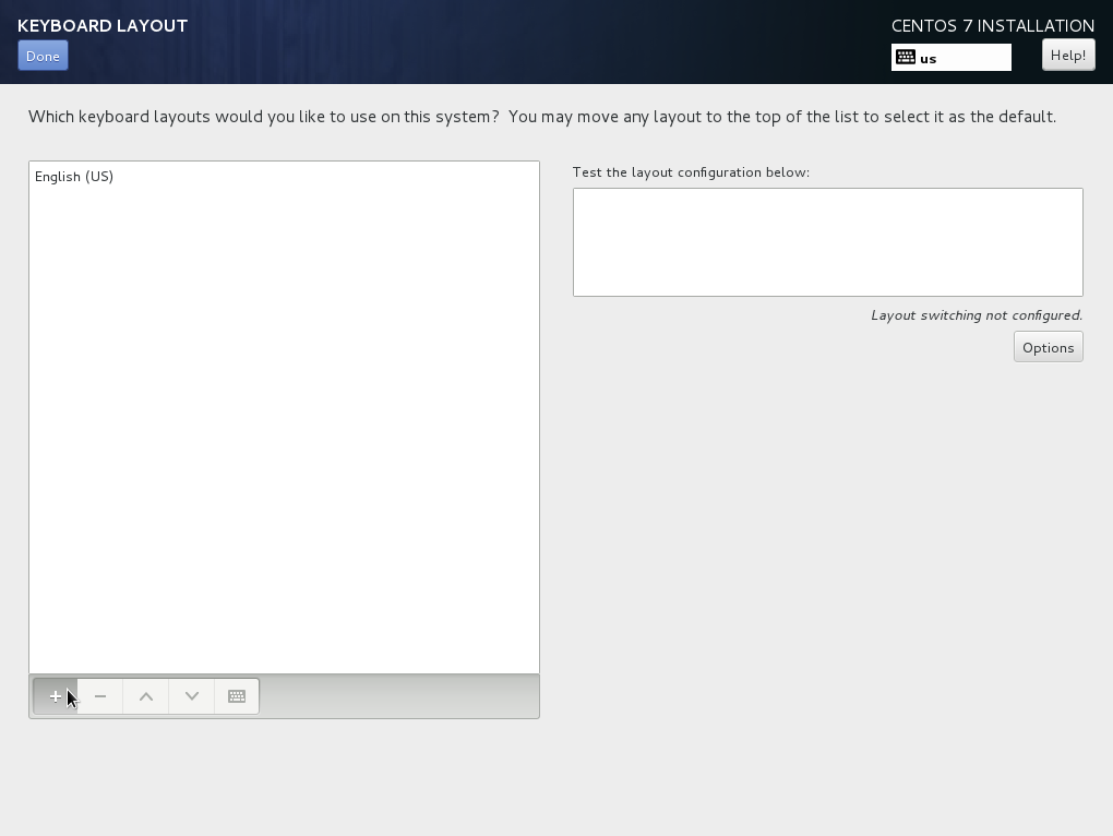 Instalace CentOS 7 TvujWeb.CZ nápověda