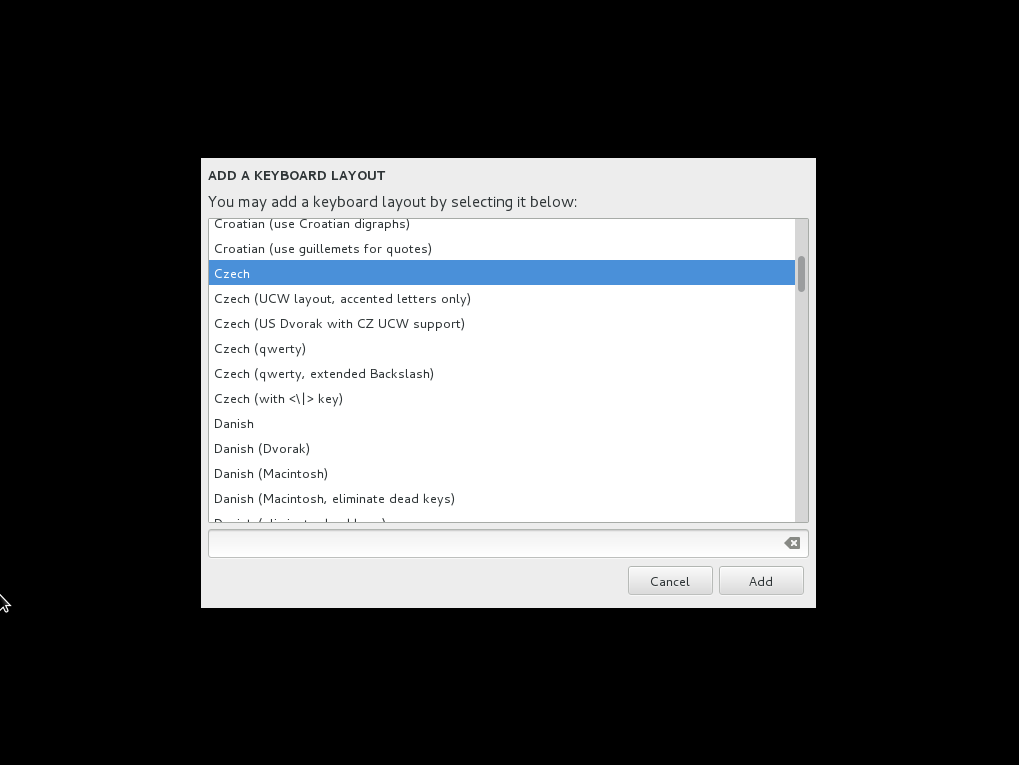 Instalace CentOS 7 TvujWeb.CZ nápověda