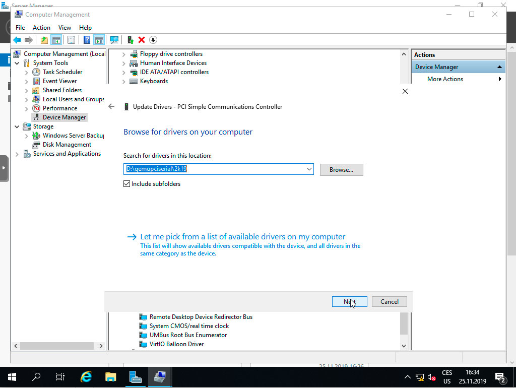 TvujWeb.cz VPS hosting- Windows Server 2019 nápověda