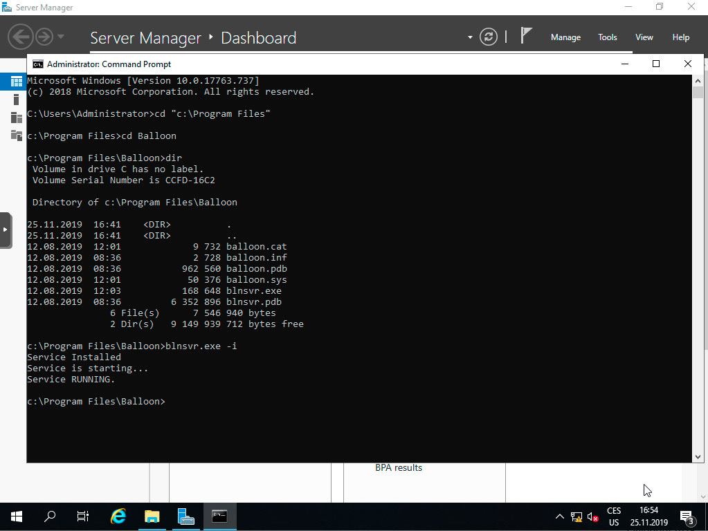 TvujWeb.cz VPS hosting- Windows Server 2019 nápověda